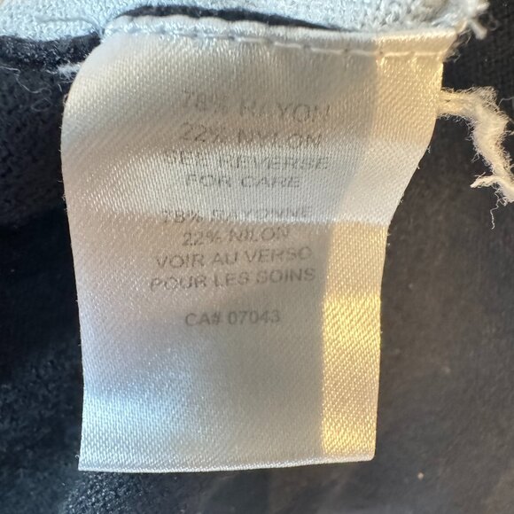 Joseph A Soft Black & Gray Short Sleeve Shirt - Picture 10 of 10